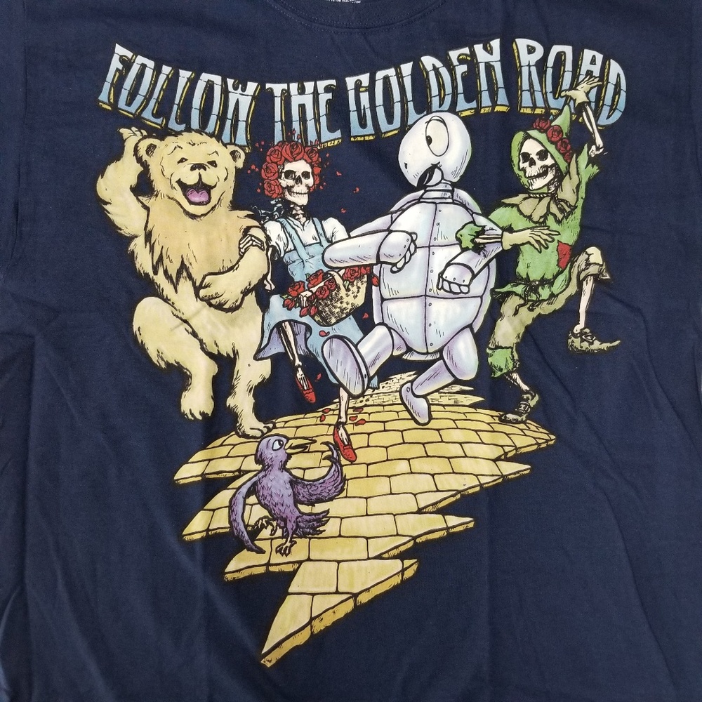 Grateful Dead Follow The Golden Road Licensed